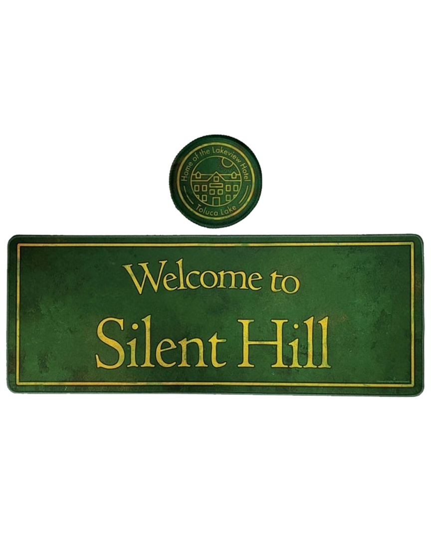 Silent hill vade escolar y posavasos oficial