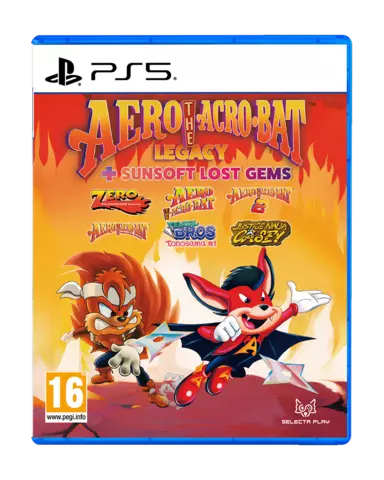 Aero The Acro-Bat Day One Edition Ps5