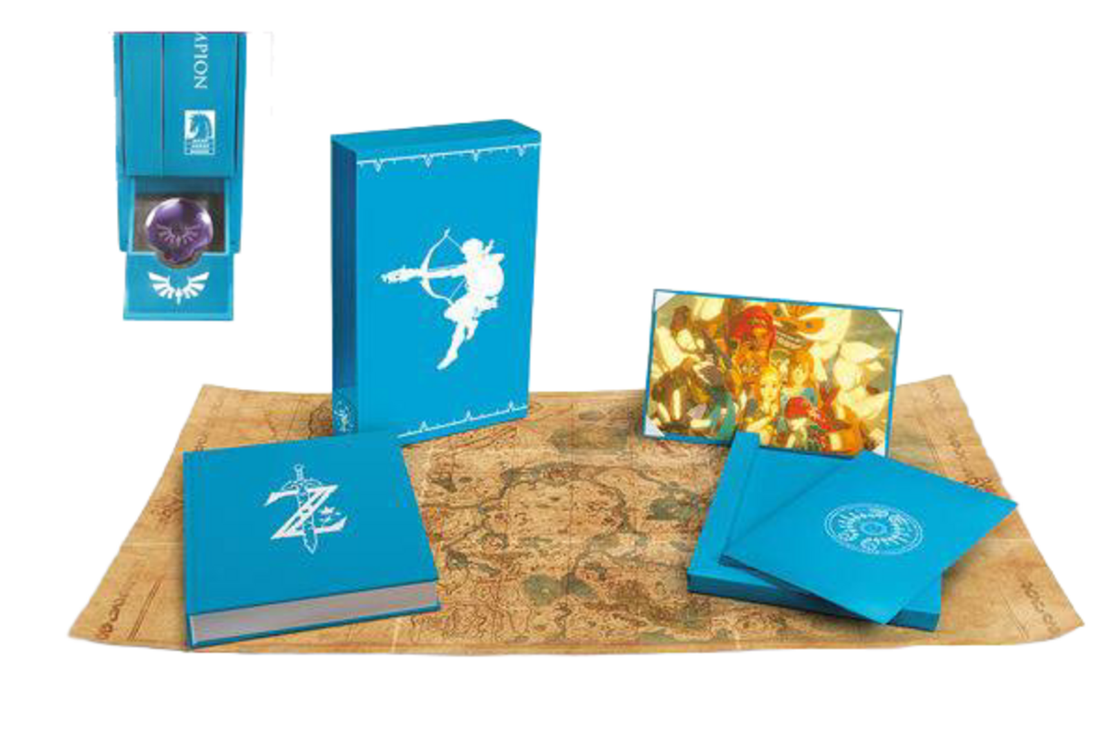 Libro de arte the legend of zelda botw hero's edition - ingles - dark horse