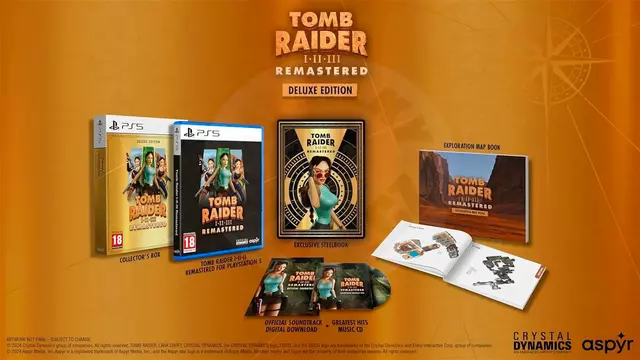 Reservar Tomb Raider I-III: Remastered Starring Lara Croft Edición Deluxe PS5 Deluxe - EU