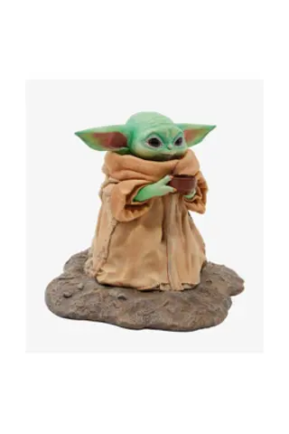 Comprar The Child Con Sopa Estatua Resina 20 cm SW The Mandalorian Milestones Fiambrera Escala 1/2 Estatuas