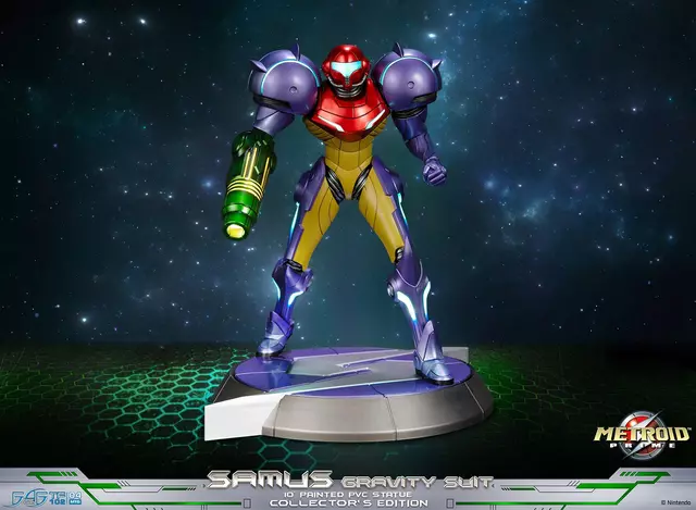 Reservar Figura Samus Gravity Suit Metroid Prime First 4 Figures Edición Coleccionista Figuras