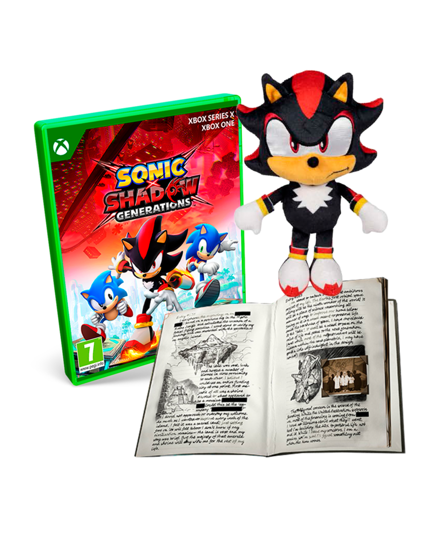 Sonic x Shadow Generations + Peluche Shadow