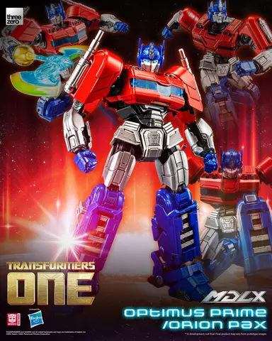 Reservar Figura Optimus Prime/Orion Pax Transformers One MDLX ThreeZero Figuras Estándar