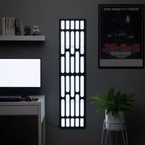 Comprar Lampara Star Wars Death Star De Pared Estándar