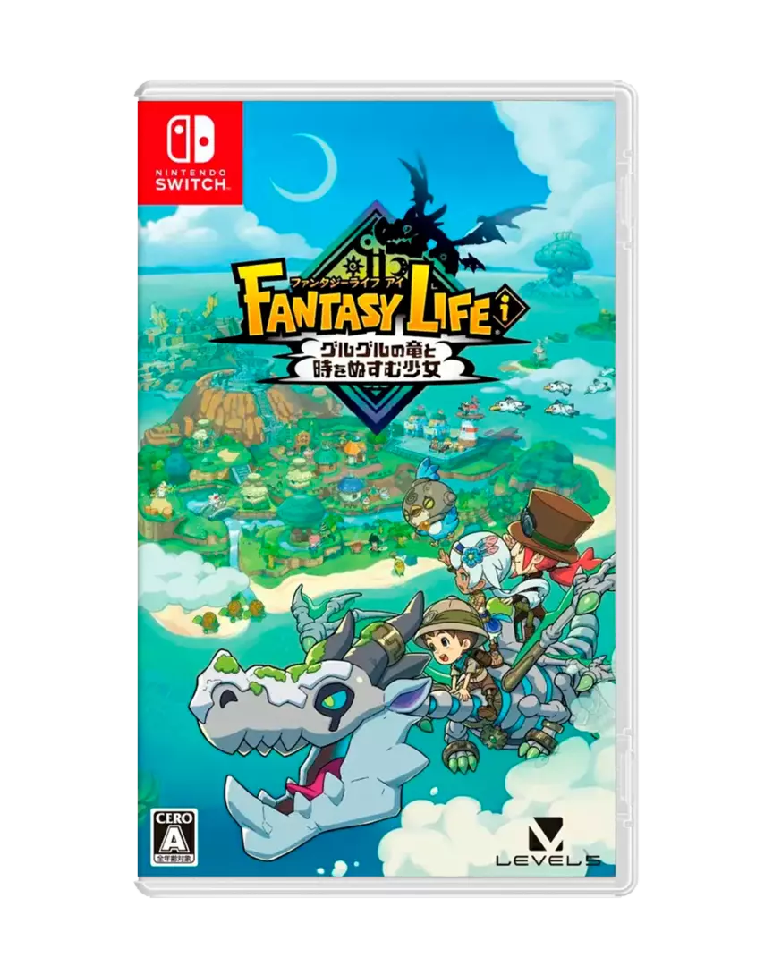 Comprar Fantasy Life i: The Girl Who Steals Time - Import JP Switch  Estándar - Japón | xtralife, image size:864x1080