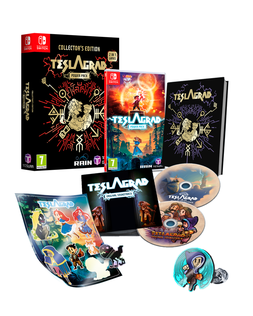 Teslagrad power pack collectors edition