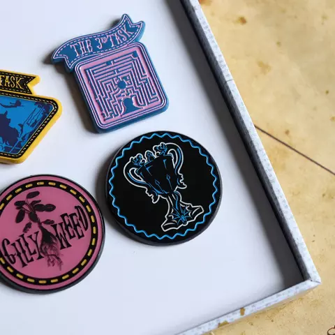 Reservar Set de 6 Pins Torneo de los Tres Magos Harry Potter Edición Limitada Fanattik Limitada