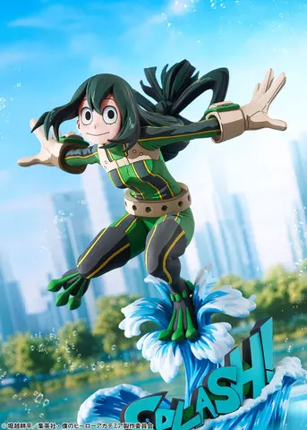 Reservar Figura Tsuyu Asui My Hero Academia Hero Suit 2D Ver. 1/8 Bellfine Figuras