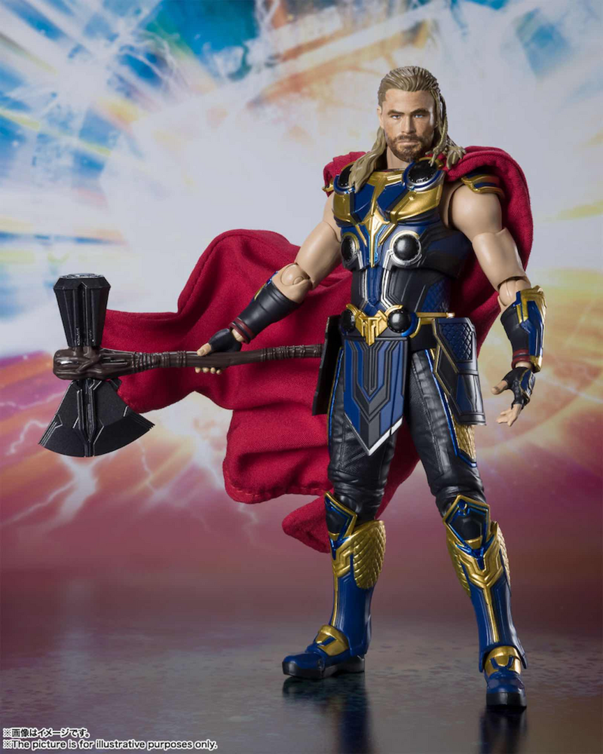 Figura Mighty Thor 14.5 Cm Thor: Love & Thunder