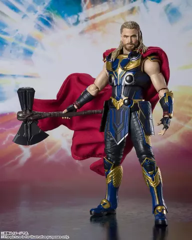 Figura Mighty Thor 14.5 Cm Thor: Love & Thunder