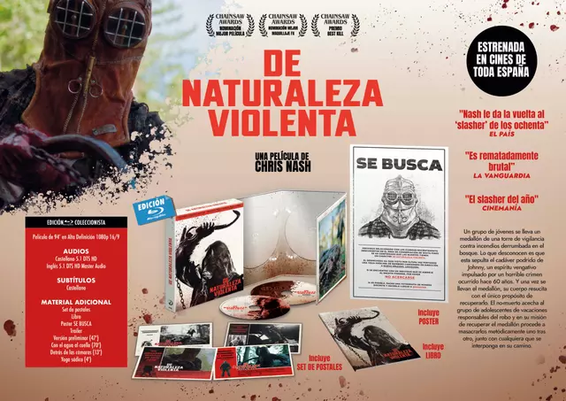 Reservar De Naturaleza Violenta - película Edición Coleccionista Blu-ray Coleccionista Blu-ray