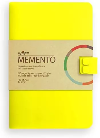 Libreta Memento M Amarillo/Yellow