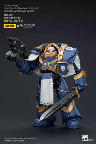 Reservar Figura Sargento Power Sword Ultramarines Warhammer JoyToy Figuras Estándar