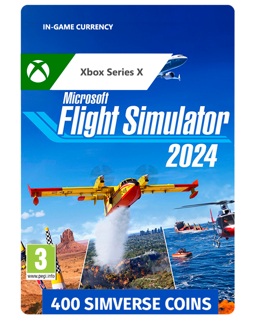 Microsoft flight simulator 2024 - 400 monedas simverse