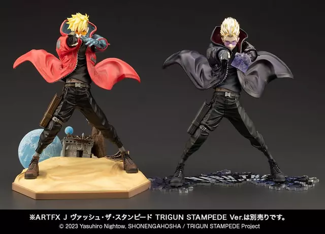 Reservar Figura Vash the Stampede Trigun Stampede Black Ver. 1/7 Kotobukiya Figuras Limitada