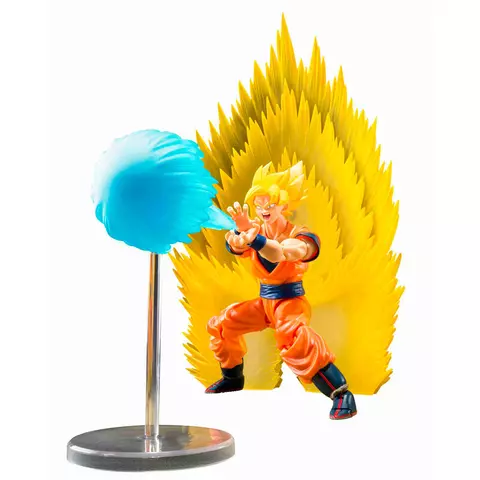 Comprar Figura S.H Figuarts Super Saiyan Son Goku Teleport Kamehameha Dragon Ball 15cm Figuras Estándar