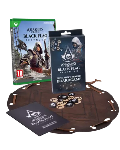 Pack Assassin's Creed IV Black: Flag Resynced + Nine Men's Morris Boardgame