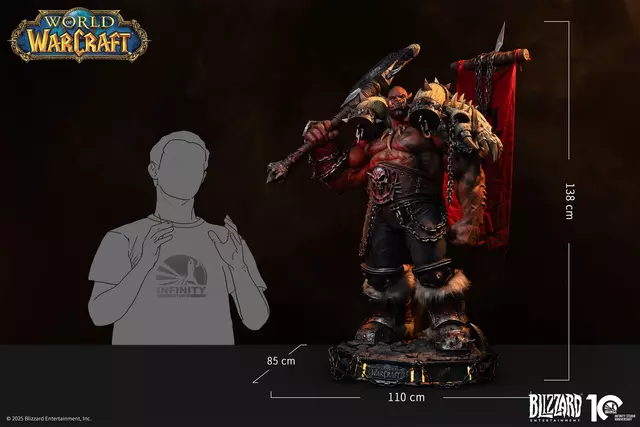 Reservar Estatua Garrosh Hellscream World of Warcraft 1/3 Infinity Studio Estatuas Premium Estándar