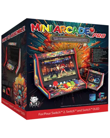 Mini Arcade Pro - Retro Arcade Cabinet para Nintendo Switch 2