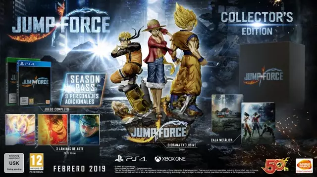 Comprar Jump Force Edición Coleccionista PS4 Coleccionista screen 1 - 00.jpg - 00.jpg