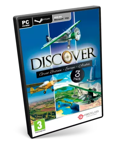 Comprar Discover Great Britain & Europe & Arabia - FSX - PC, Estándar - Videojuegos - Videojuegos