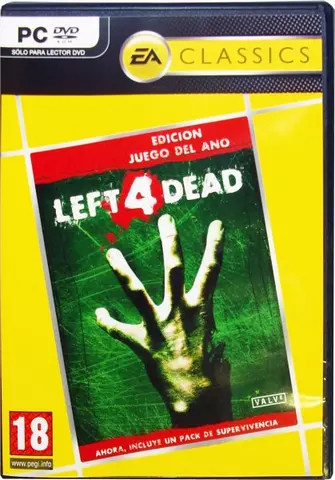 Comprar Left 4 Dead: Edición Juego Del Año PC - Videojuegos - Videojuegos