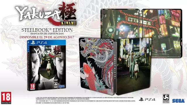 Comprar Yakuza: Kiwami Edición Steelbook PS4 Limitada screen 1 - 00.jpg - 00.jpg