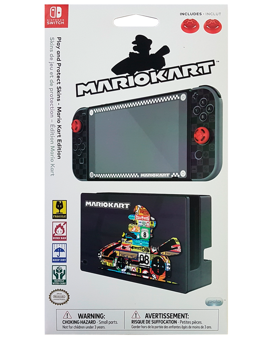 Play and protect skins mario kart edition