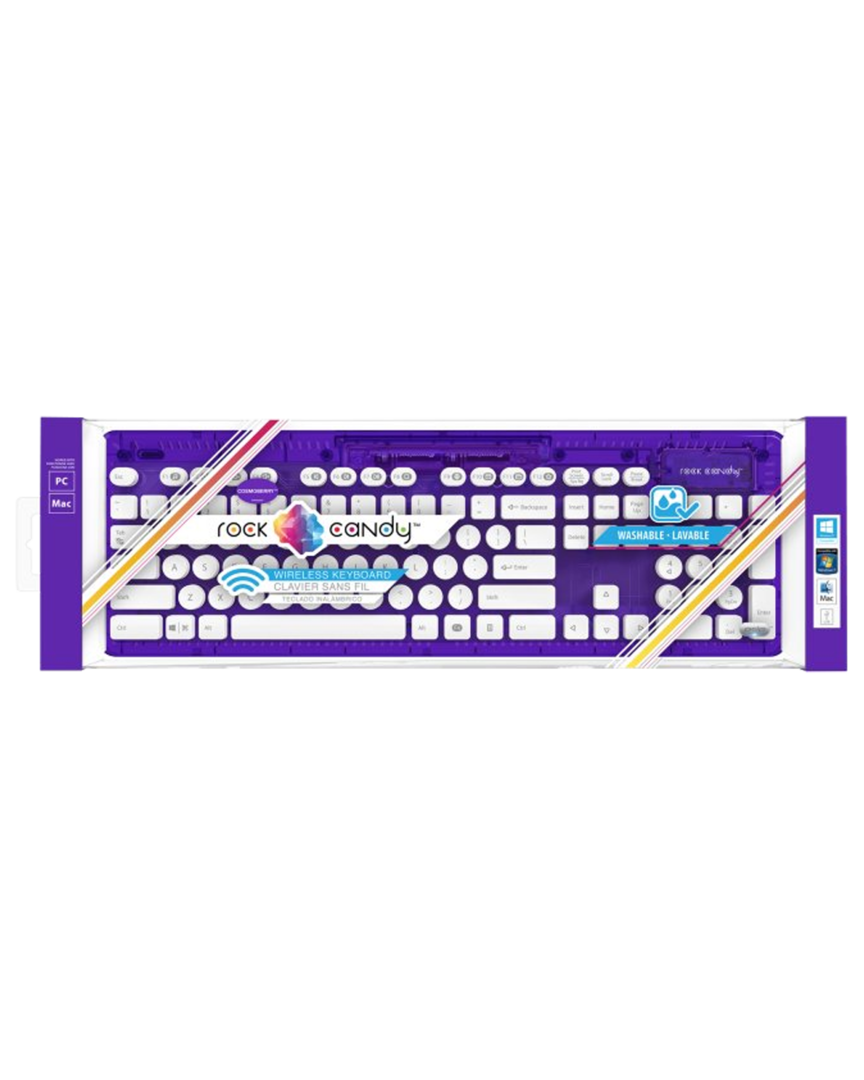 Teclado rock candy morado