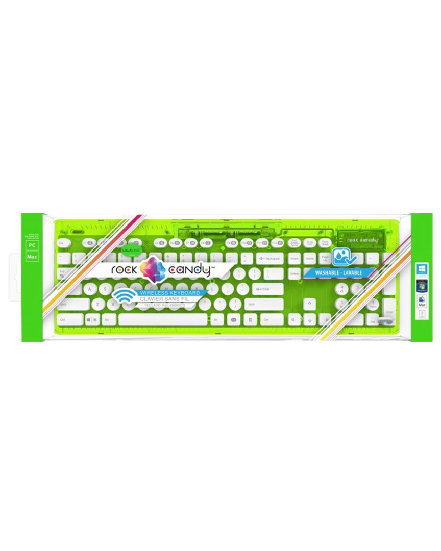 Teclado rock candy verde lima