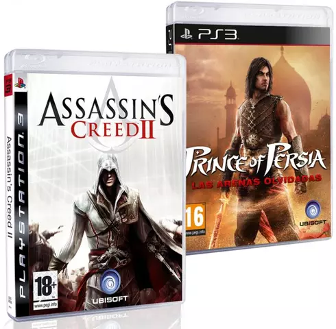 Comprar Pack Assassins Creed II + Prince Of Persia: Las Arenas Olvidadas PS3 Estándar - Videojuegos - Videojuegos