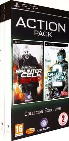 Comprar Pack Splinter Cell + Ghost Recon Advanced Warfighter 2 PSP Estándar - Videojuegos - Videojuegos