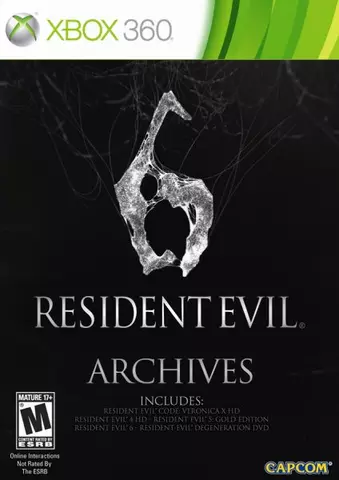 Comprar Resident Evil 6 Archives Xbox 360 - Videojuegos
