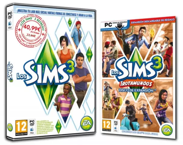 Comprar Los Sims 3 (Incluye Los Sims 3 Trotamundos) PC - Videojuegos