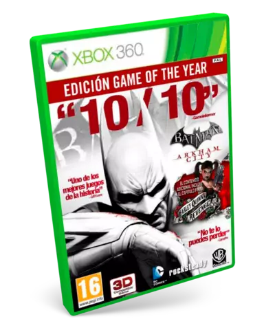 Comprar Batman: Arkham City Edición Game of the Year Xbox 360 Game of the Year - Videojuegos - Videojuegos