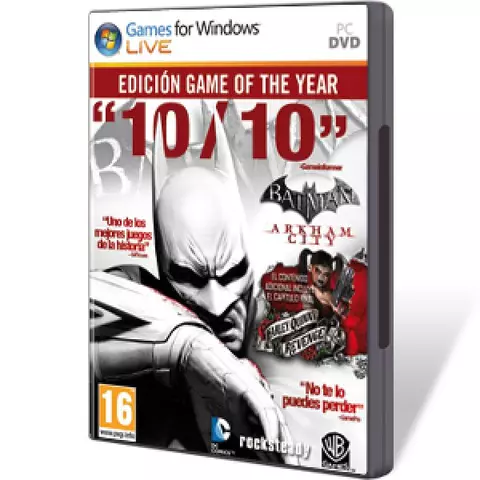 Comprar Batman: Arkham City Edición Game of the Year PC - Videojuegos - Videojuegos