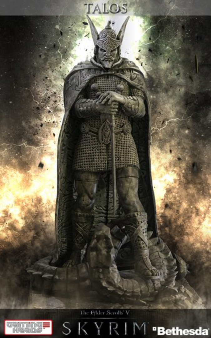 Estatua The Elder Scrolls V: Skyrim Shrine of Talos 1/6 36cm