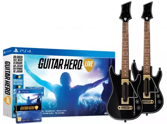 Comprar Guitar Hero Live + 2 Guitarras Wireless PS4