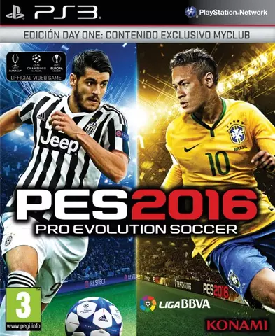 Comprar Pro Evolution Soccer 2016 Day One Edition PS3