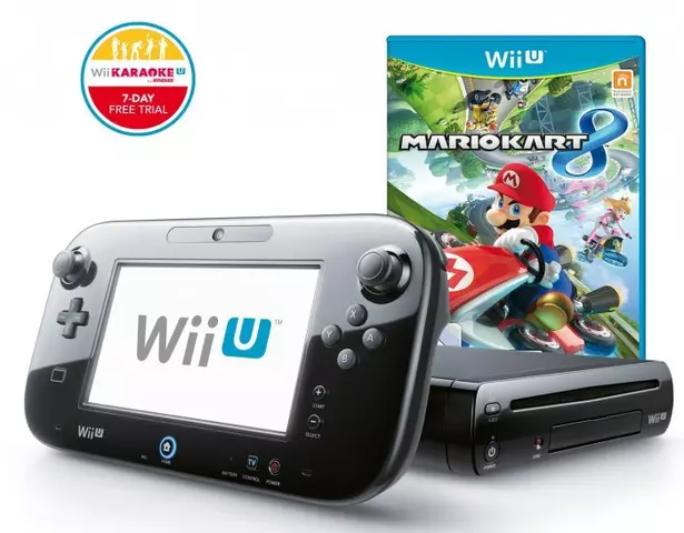Comprar Wii U Consola Negra 32GB + Mario Kart 8 Wii U