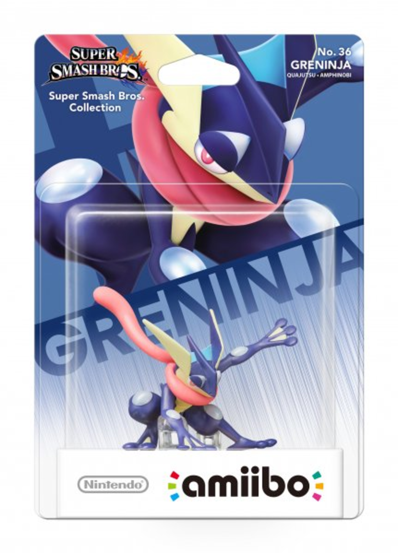 Figura Amiibo Greninja (Serie SSB)