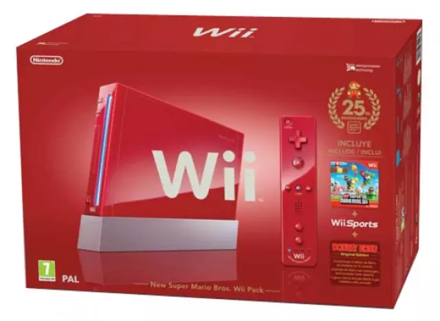 Comprar Wii Consola Roja Pack Edición 25 Aniversario WII - Consolas - Consolas
