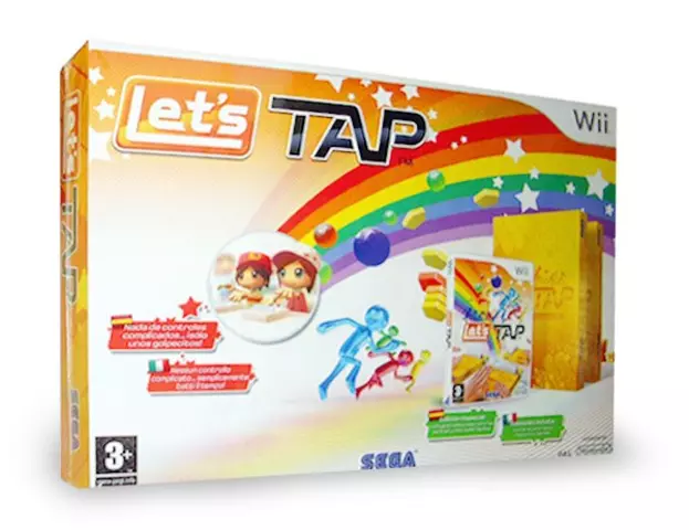 Comprar Let´s Tap! Con Dos Cajas Tap Box WII - Videojuegos - Videojuegos