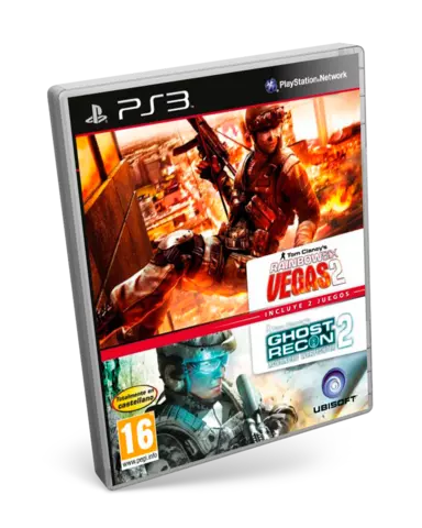 Comprar Pack 2 Juegos: Rainbow Six Vegas 2 + Ghost Recon Advanced Warfighter 2 PS3 Estándar - Videojuegos - Videojuegos