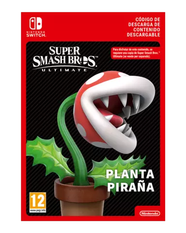 Comprar DLC Super Smash Bros. Ultimate Planta Piraña Switch Nintendo eShop