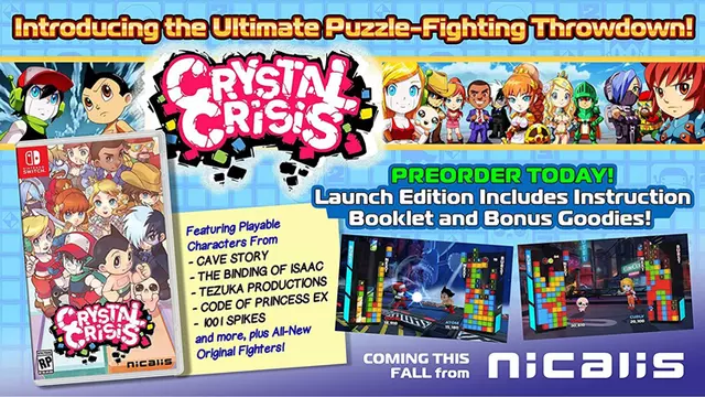 Comprar Crystal Crisis Edición de Lanzamiento Switch Day One