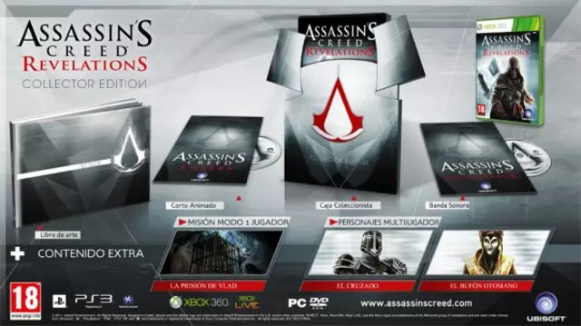 Comprar Assassins Creed: Revelations Edición Coleccionista Xbox 360 - Videojuegos - Videojuegos