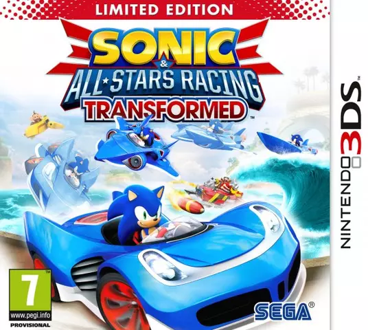 Comprar Sonic All-Stars Racing Transformed Edición Limitada 3DS - Videojuegos - Videojuegos