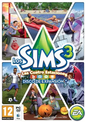Comprar Los Sims 3 y las Cuatro Estaciones PC - Videojuegos - Videojuegos